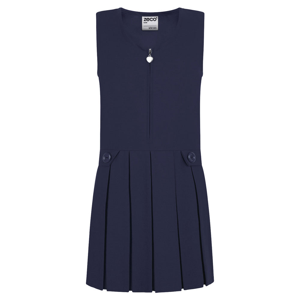 Zeco Zip Front Pinafore
