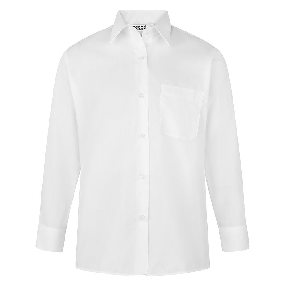Zeco Girls Long Sleeve, Non Iron Blouse- Twin Pack